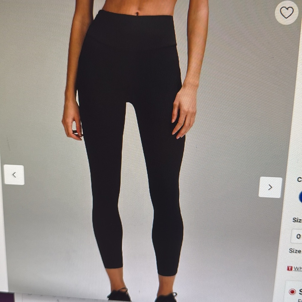 Fast & Free high rise tight Lululemon Black Leggings